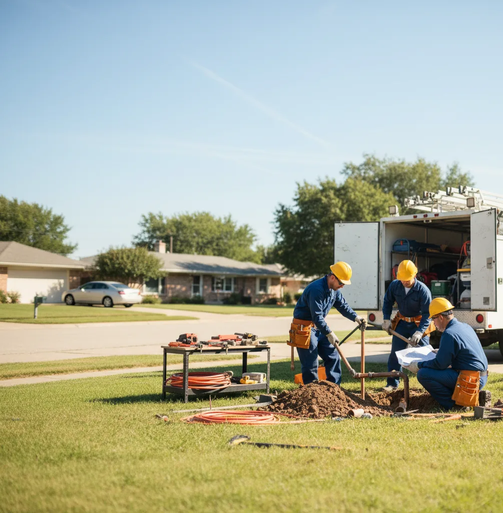 Sewer Line Repair in Enon, OH